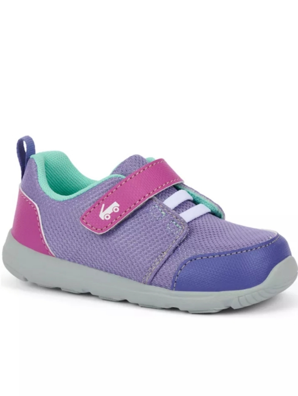 NWT SEE KAI RUN. Little Kid Girls Spark Lace Sneakers. Size 4. Baby Size.